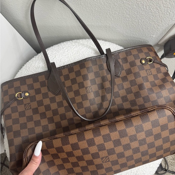 Louis Vuitton Brown Damier Ebene Tote Bag - Picture 1 of 3